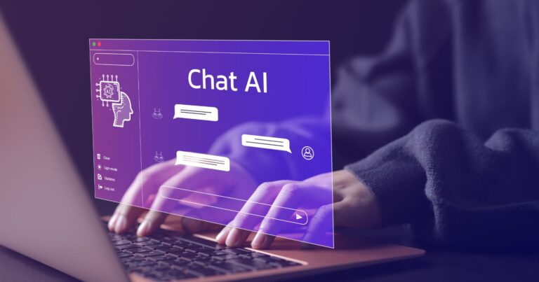 A chatbot icon representing an AI-powered chatbot with multiple chat bubbles, symbolizing its ability to engage in conversations.