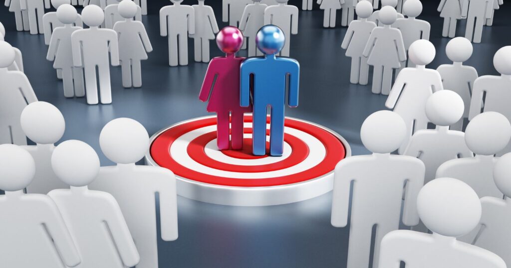 A visual representation of advanced targeting tools in advertising, enabling precise audience selection.