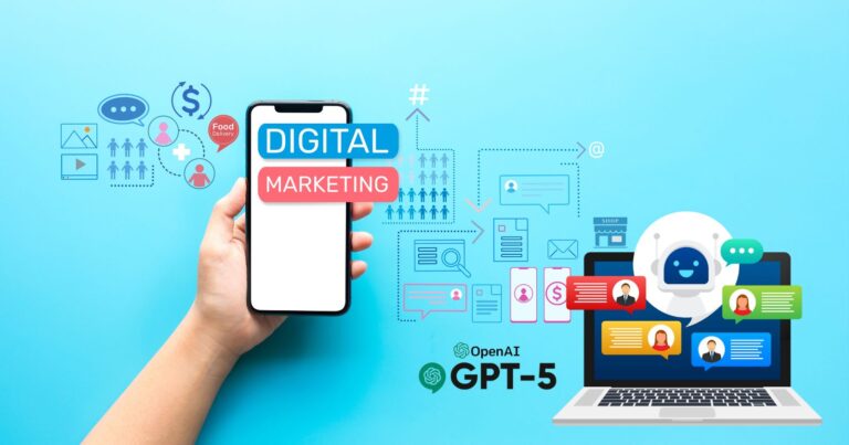 Digital marketing GPT5 - Chat-based digital marketing with GPT technology.