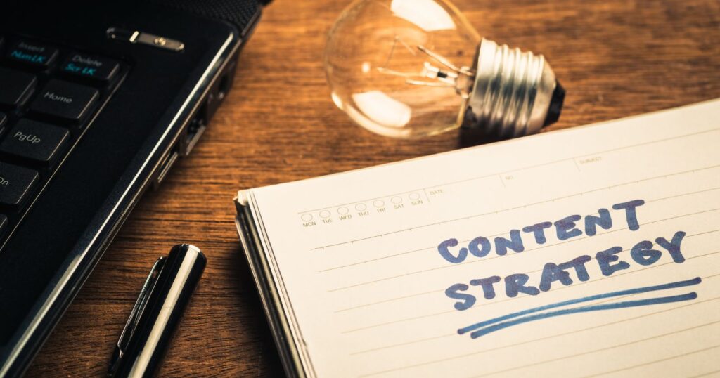 A concise guide on crafting a content strategy for your business, ensuring effective communication and engagement with your target audience.